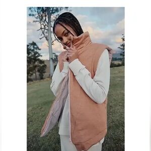Free people puffer vest.  New with tags
